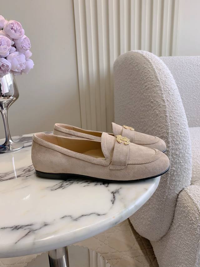 Factory Price P Chanel* Classic Round Toe Loafers, super cute and adorable, feat Factory Price P Chanel* Classic Round Toe Loafers, super cute and adorable, feat