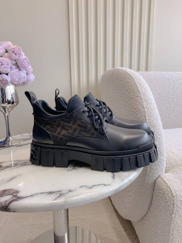 Factory Price P Top-Tier Version Fend* New Men's Thick-Soled Casual Shoes Origin Factory Price P Top-Tier Version Fend* New Men's Thick-Soled Casual Shoes Origin