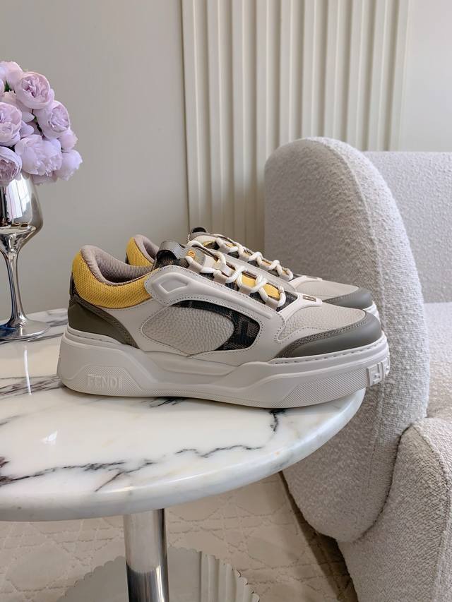 Factory Price P Top-Tier Version Fend* New Men's Thick-Soled Casual Shoes Origin Factory Price P Top-Tier Version Fend* New Men's Thick-Soled Casual Shoes Origin