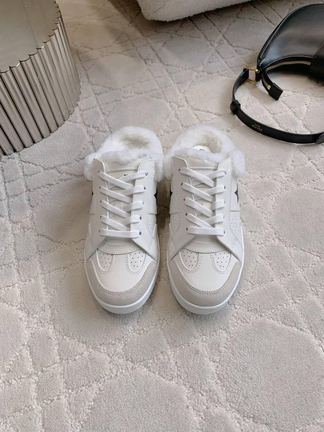 Thin Sole Thick Sole Dio* New Wool Warm Thick Sole Half Slippers Super Thick, Wa