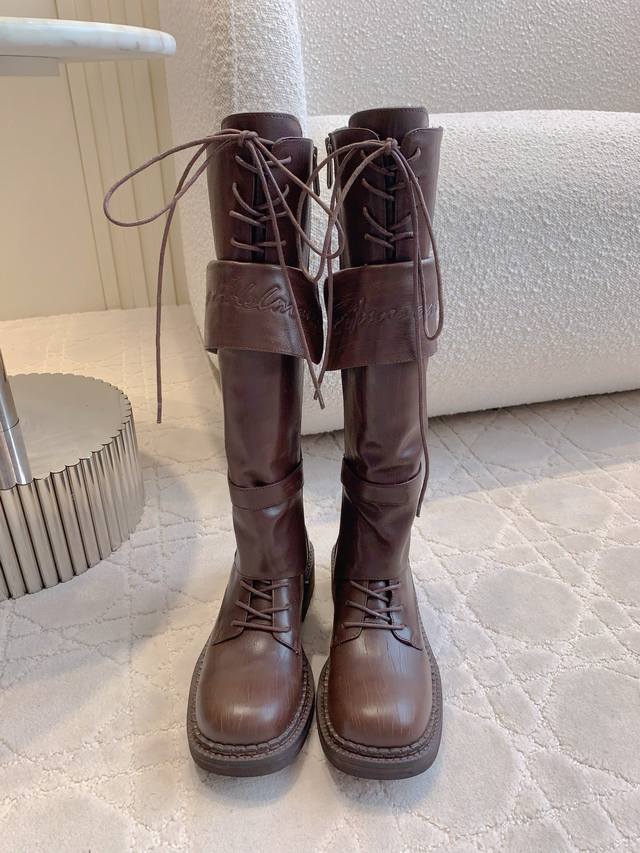 Ankle Boots & Long Boots Ann Andelma* New platform riding boots that make your l