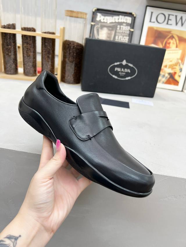 Factory Price: Prada Men's Shoes - Bestselling Model in Department Stores, Same