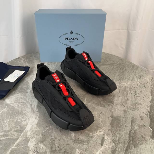 P Brand Men's Lace-up Casual Shoes Upper: Grain leather + imported breathable me