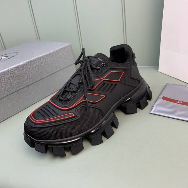 Factory Price: Prada: Latest Dad Shoe Series: Material: Imported space cotton +