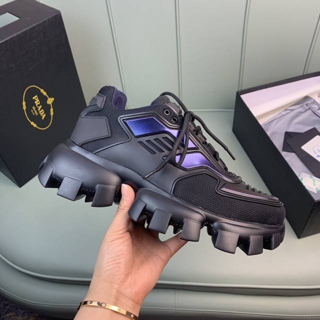 Factory Price: Prada: Latest Dad Shoe Series: Material: Imported space cotton +