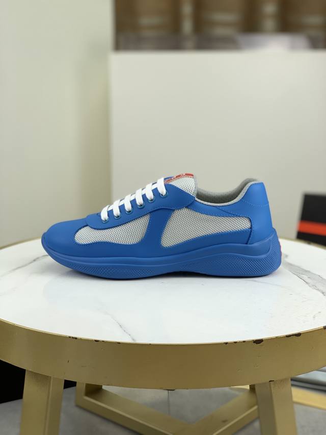 Prada Top-Tier Sneakers (Ddd) Upper: Imported flyknit fabric combined with soft