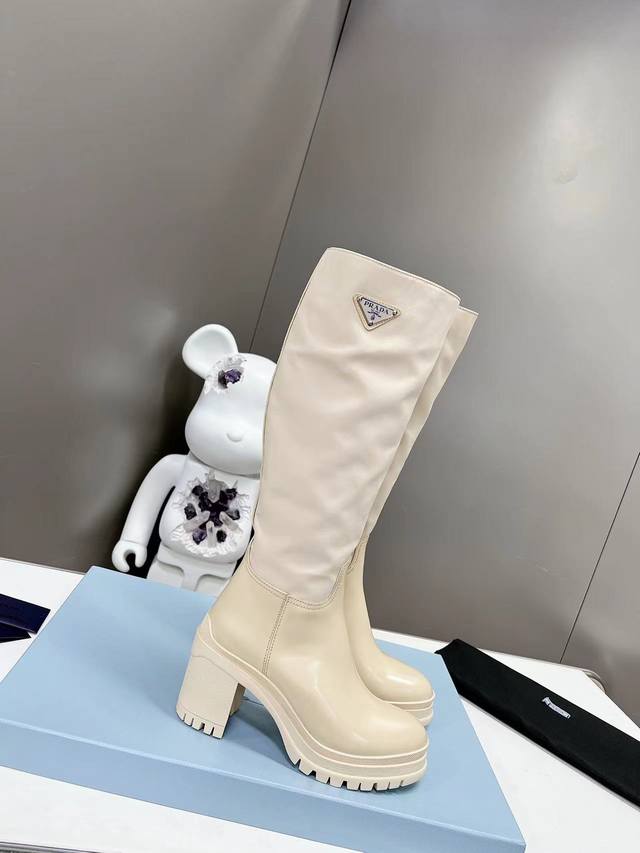 Sss Re-launched Prada's Newest Boots Longer than Ever Prada Spring Early Show Ru