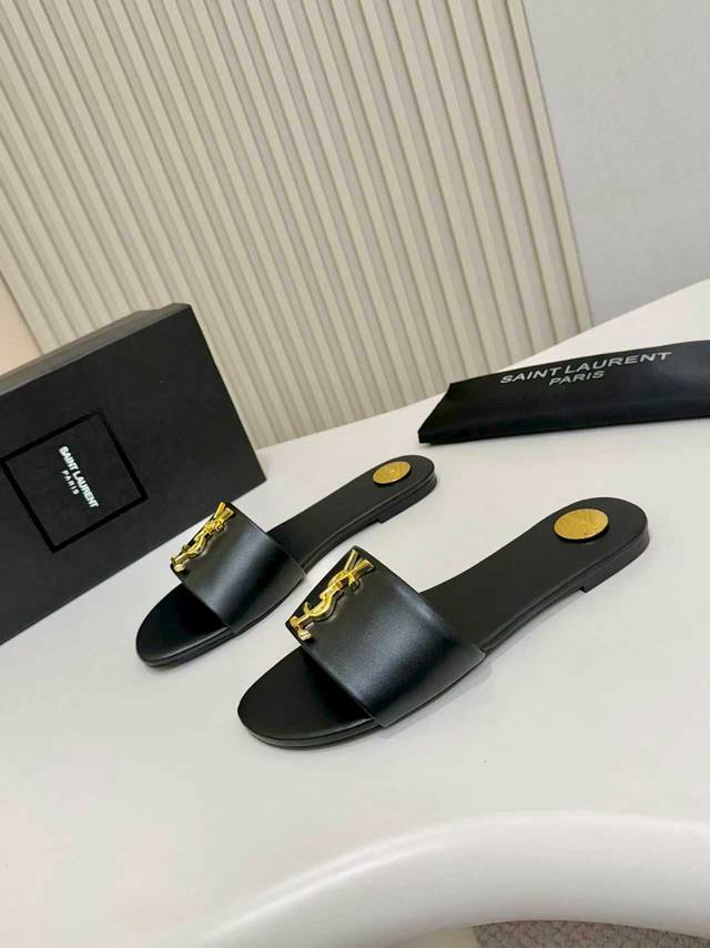 Actual Price: Yves Saint Laurent (YSL) - This is a women's slipper. It features