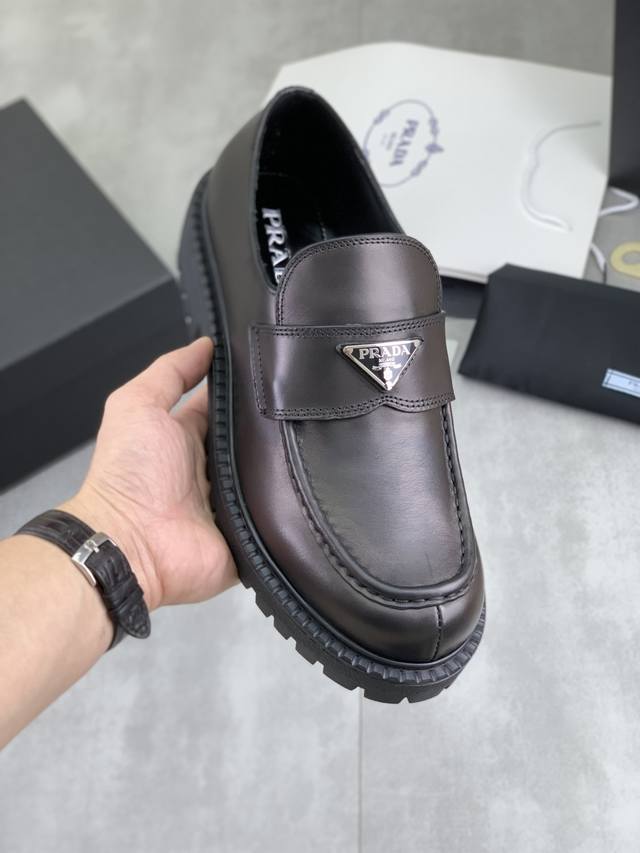 Factory direct price, genuine Prada original quality water-dyed calfskin lining