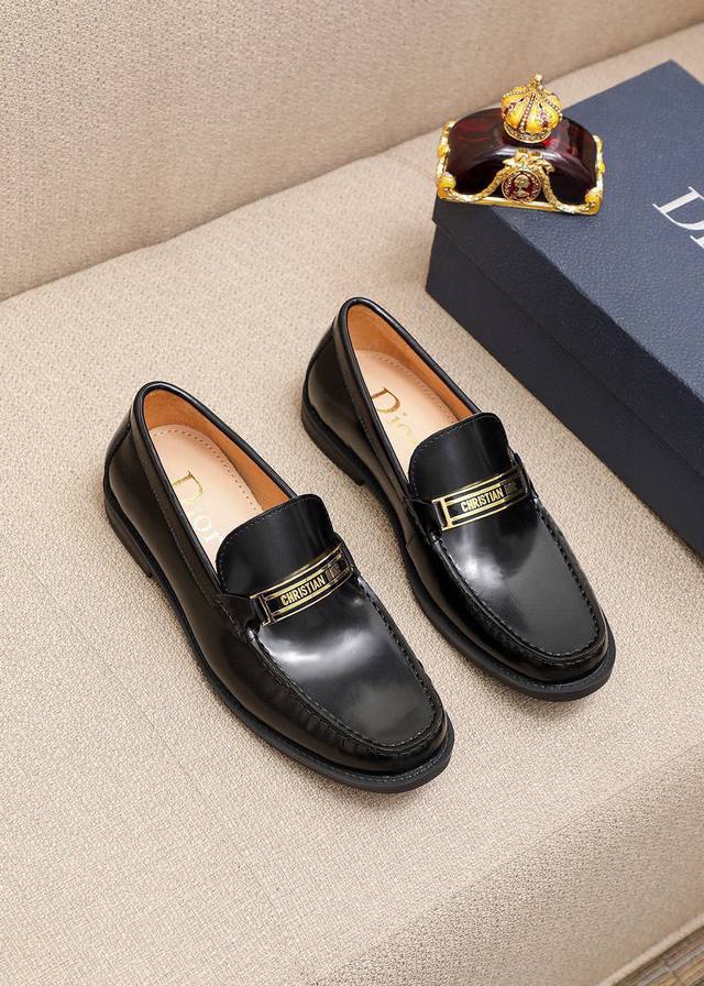 Product Trademark: Dior Casual Leather Shoes True Sizes: 38-44, 45 (Made to Ord