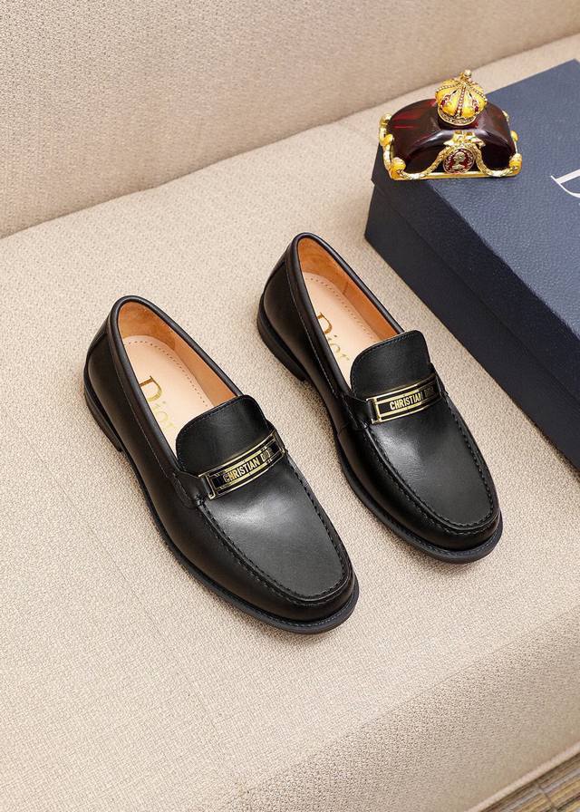 Product Trademark: Dior Casual Leather Shoes True Sizes: 38-44, 45 (Made to Ord