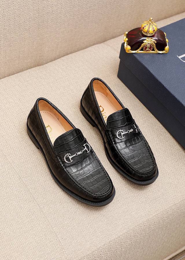 Product Trademark: Dior Casual Leather Shoes True Sizes: 38-44, 45 (Made to Ord