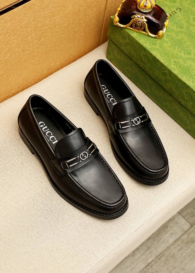 Product Trademark: Gucci Casual Leather Shoes True Sizes: 38-44, 45-46 (Custom