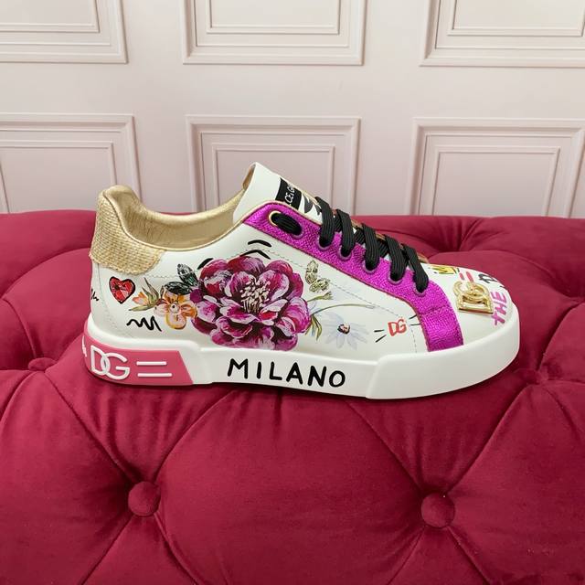 Dg* Women's - Size: 35-41 High-end version, high-quality brand outsole, Dolce &