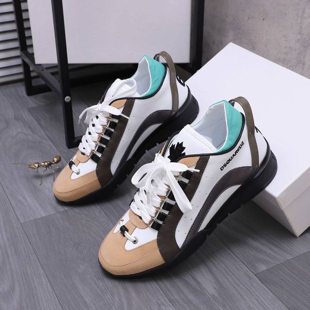 Product Trademark: Dsquared2 Men's Casual Shoes True Sizes: 38-46, 45, 46 Made-