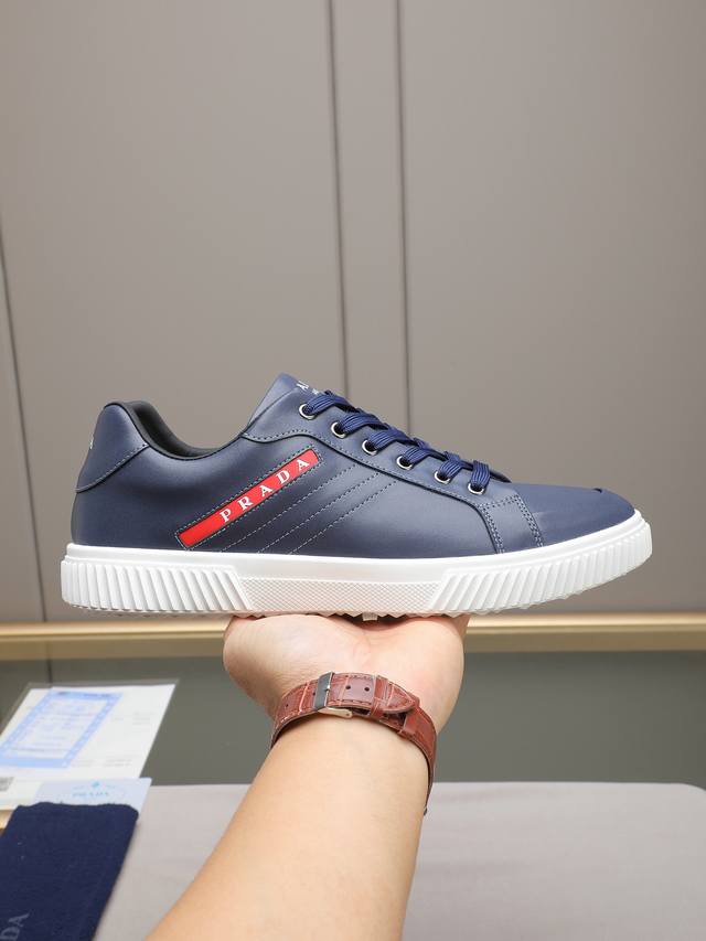 New Prada casual men's shoes. A famous Italian luxury brand, this is my current