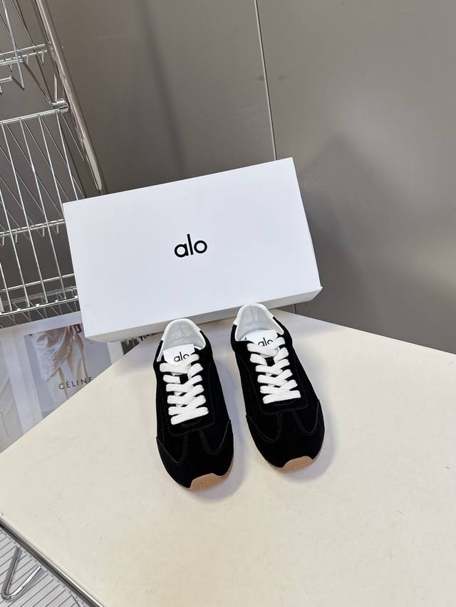 Unisex Alo 2025 Autumn/Winter Newest Couple Style German Training Shoes Casual