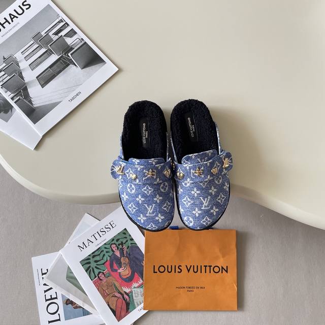 Fleece-lined Louis Vuitton 2025 Boutique Limited Edition for Couples New Offici