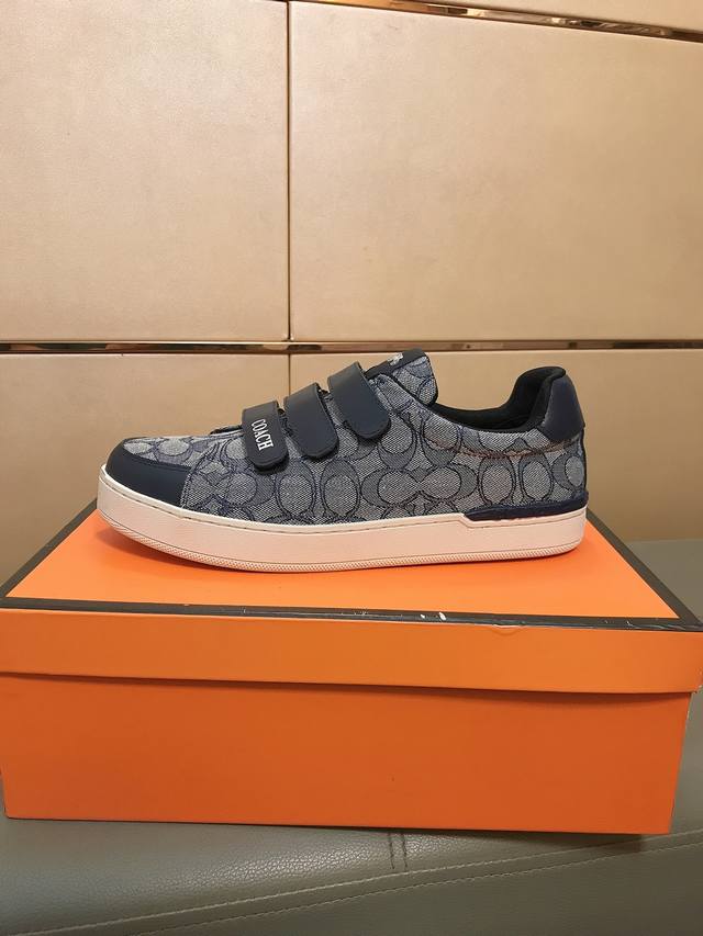 Factory Price p Coach Exclusive New Men's Low-Top Casual Lace-up Sneakers, a ca