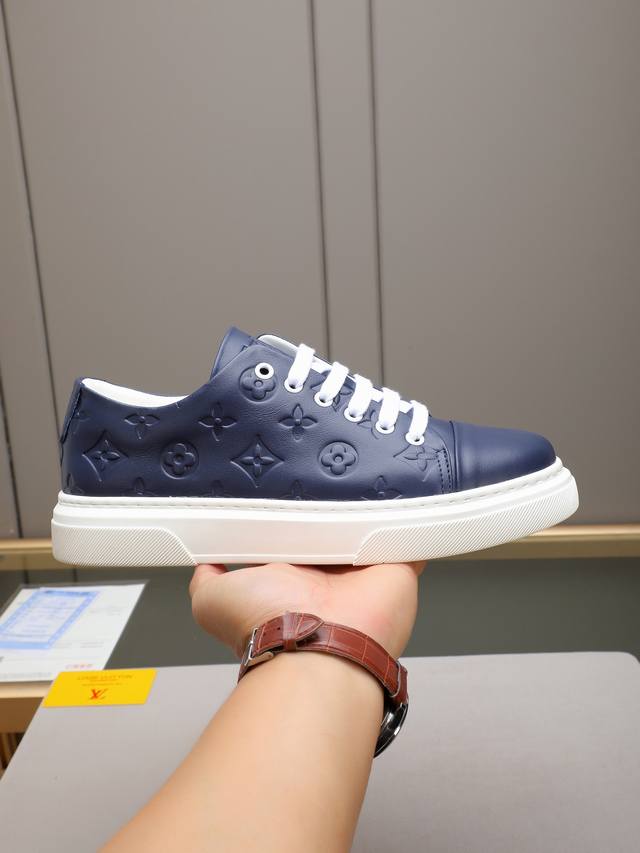 New Arrival of Featured Louis Vuitton LV Shoes: LV upper, imported top-grain cow