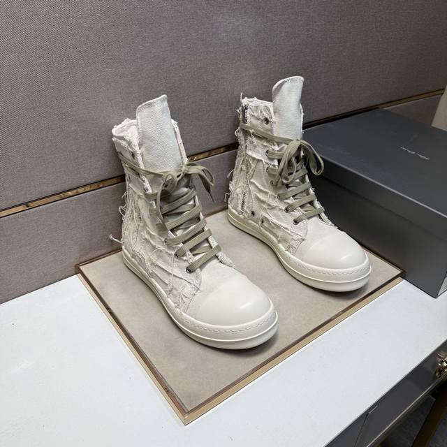 Factory Price (pp) Owens Ro~ Couple Casual High-Top Shoes, Z-Retail Release, Si