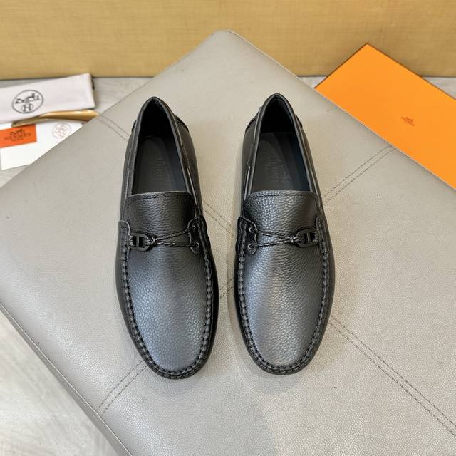 He*Mes Men's Loafers 2025 Official Website Synchronized Top-Tier Version Importe
