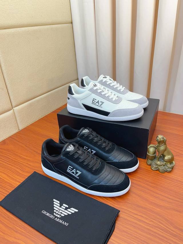 Armani shoes feature an original factory-supplied brand logo, soft imported raw