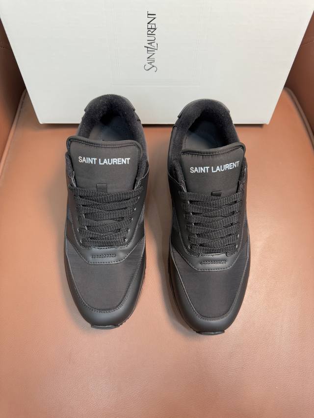 Saint Laurent Low-Top Lace-Up Sneakers S L61 Official Website New Arrival, Synch