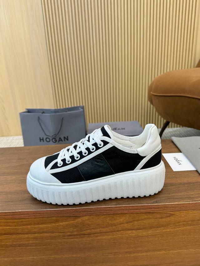 Factory direct price Hogan new style, unisex couple style Fashionable round toe