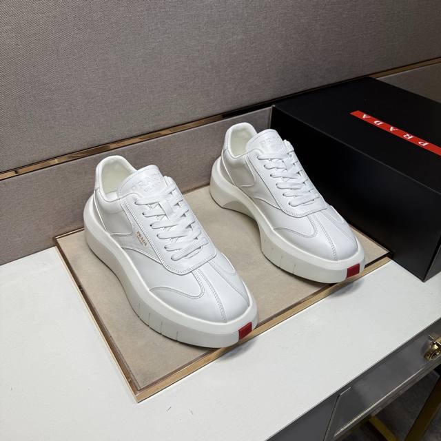 Factory Price (pp) Prada Men's Casual Shoes 2025Z (Retail Price Available) Size