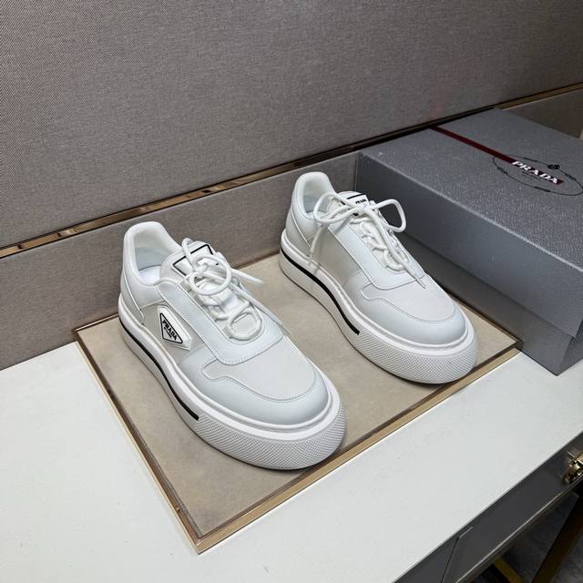 Factory Price (pp) Prada Men's Casual Shoes 2025Z (Retail Price Available) Size