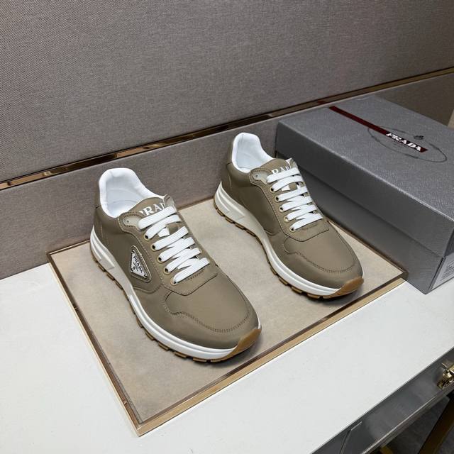Factory Price (pp) Prada Men's Casual Shoes 2025Z (Retail Price Available) Size
