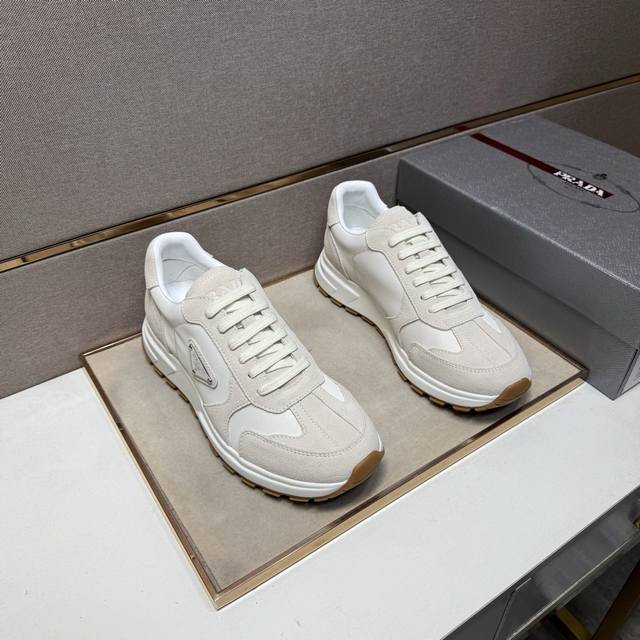 Factory Price (pp) Prada Men's Casual Shoes 2025Z (Retail Price Available) Size