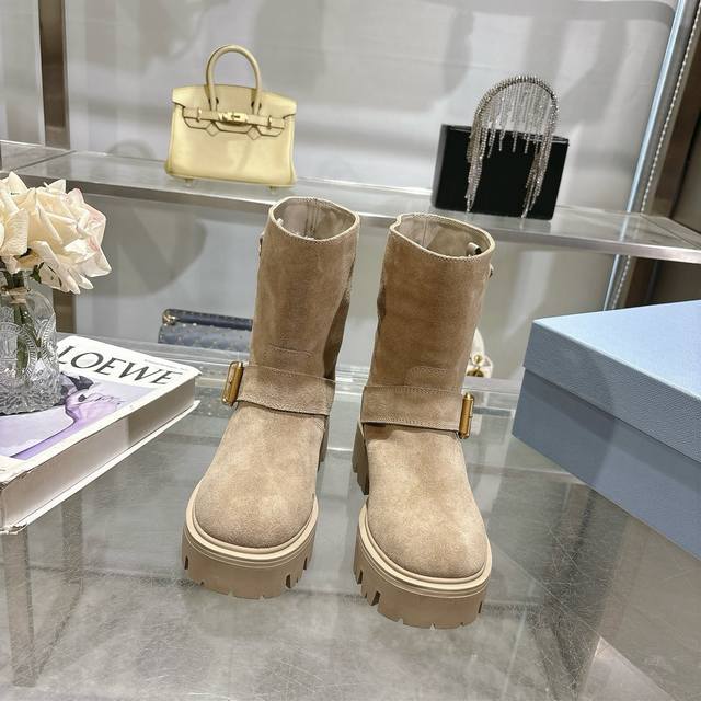 Factory Price PP Leather, Necklace Prada* 25Ss Classic Triangle Logo Slip-on Wo