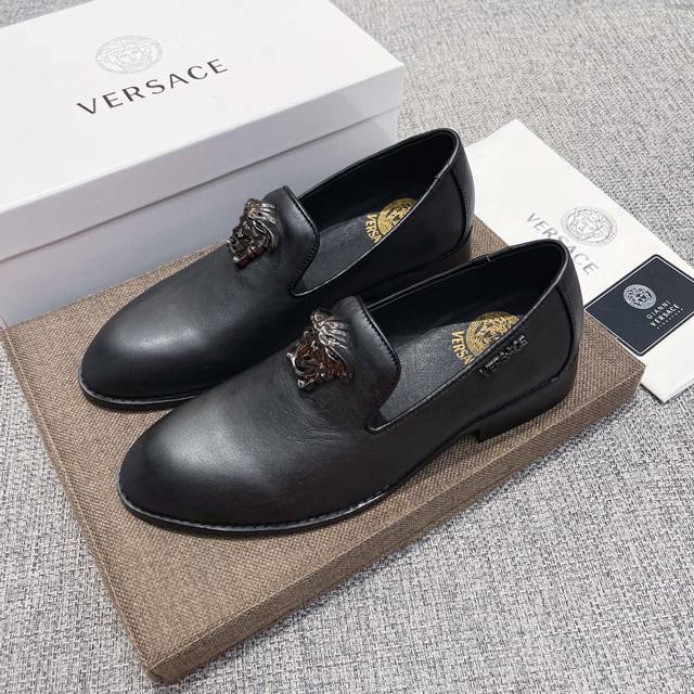 Real Price: Versace official website original new high-end business casual drivi