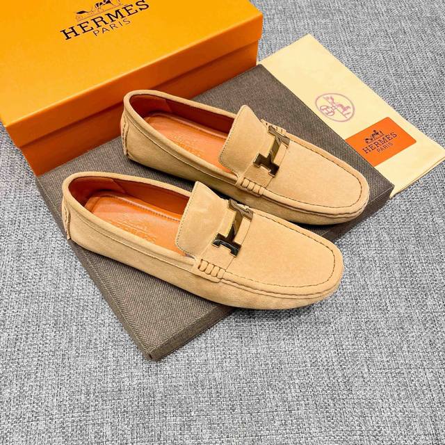 Real Price, High-end Driving Shoes with Pure Denim Lining, Official New Style fr