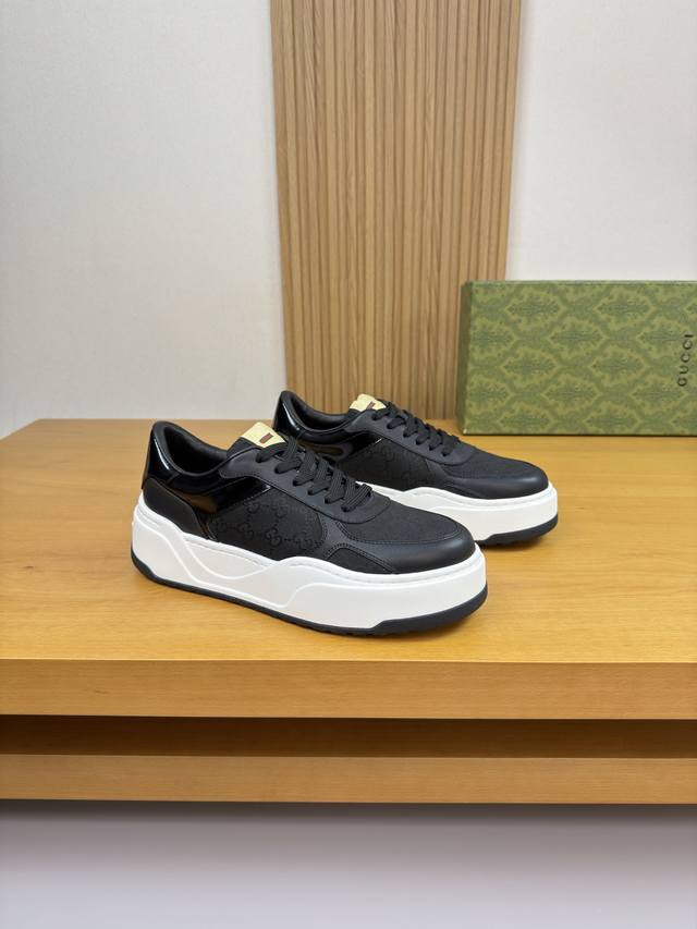 Gucci - High-end quality original single casual sports shoes - Upper: Nappa calf