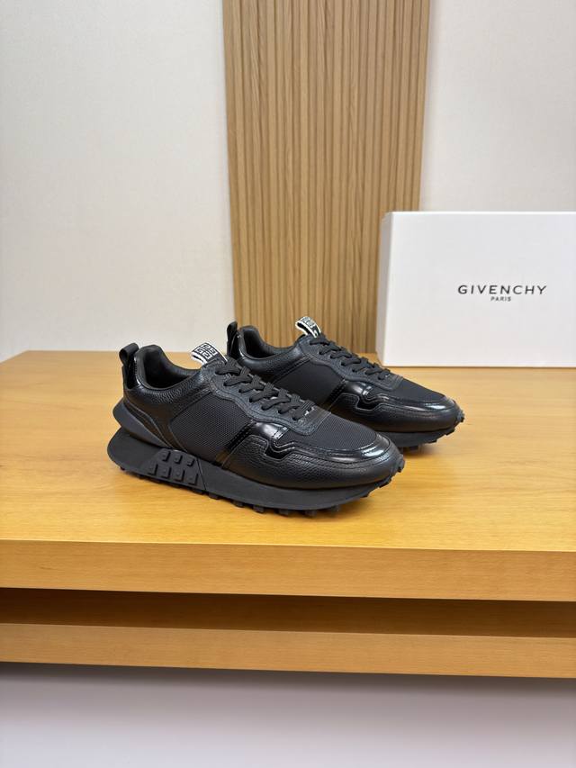 Givenchy - High-end quality original single casual sports shoes - Upper: Nappa c