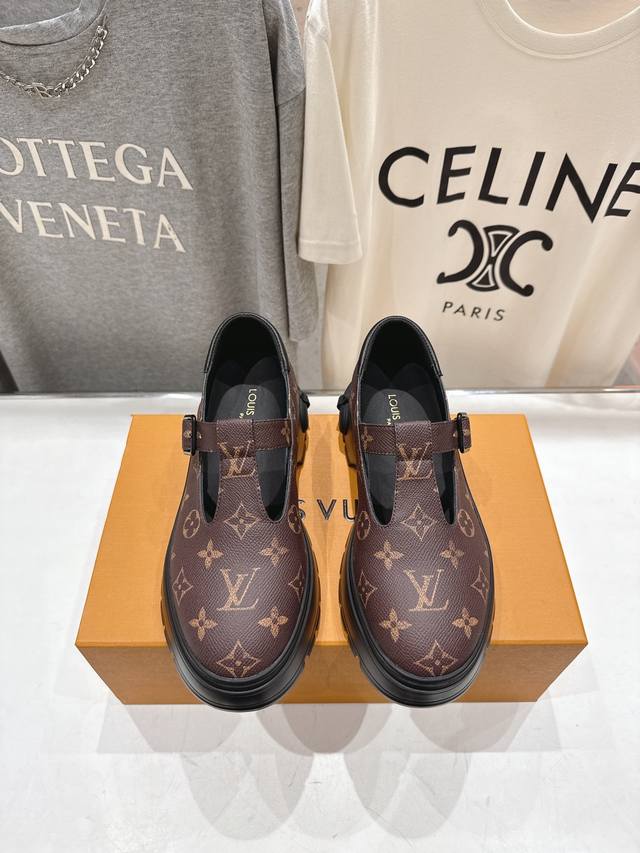 High-quality factory direct Louis Vuitton SS25 LV new platform Mary Jane loafer
