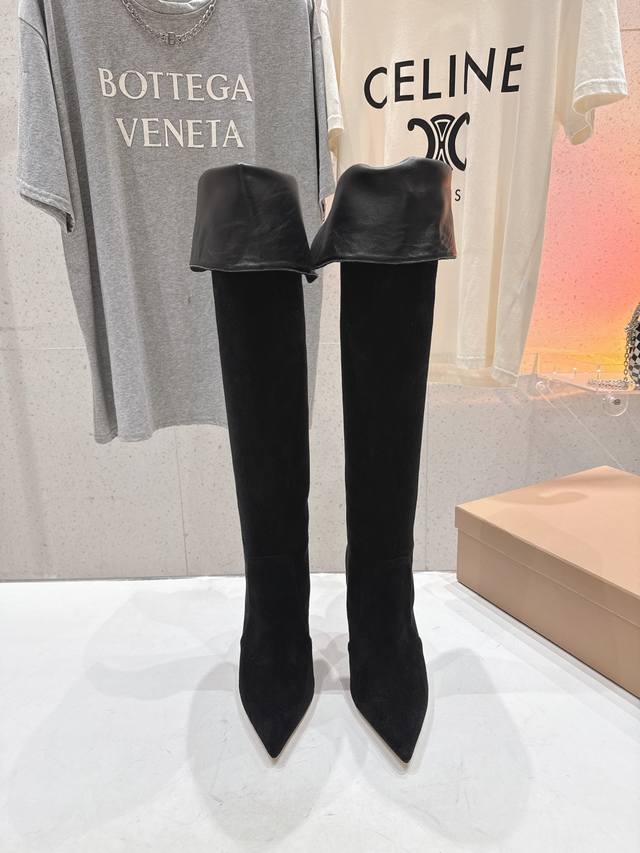 High-quality factory version Gianvito Rossi F025 2025Ss new sexy high-heeled ov