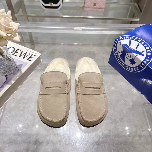 Birkenstock Georgia Summer Cork Soft-Soled Half-Slipper Sandals Birkenstock shoe