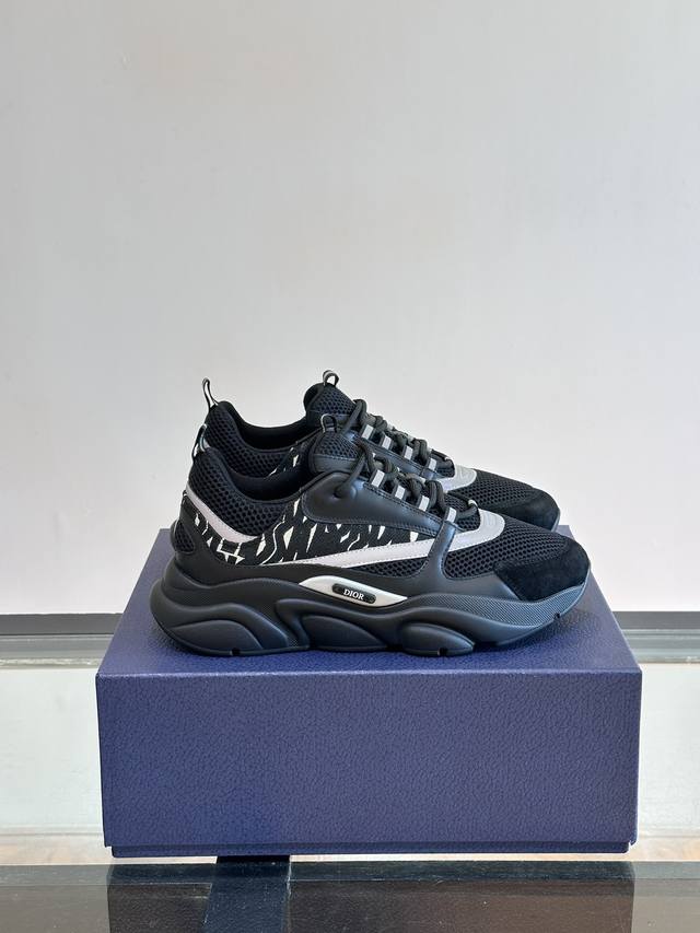 Factory direct price men's sports shoes, original Dior B22 men's jogging fashio