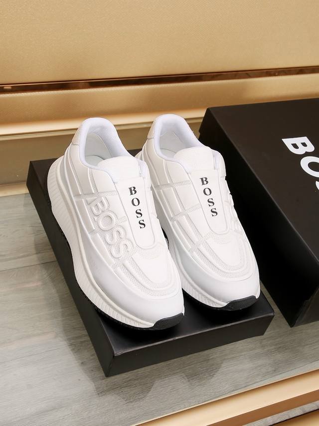Factory direct price men's sports shoes, original Boss brand new men's sports s