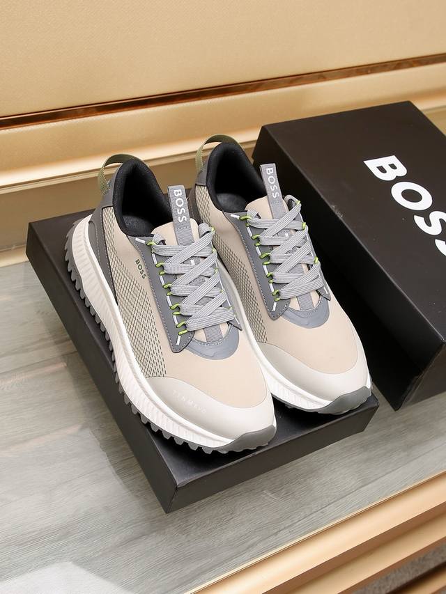 Factory direct price men's sports shoes, original Boss brand new men's sports s