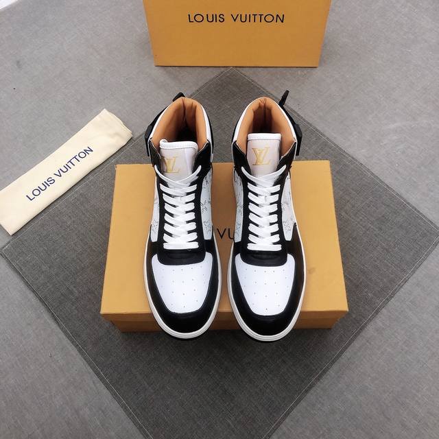 Factory direct price men's sports shoes, original LV high-top boots are now ava