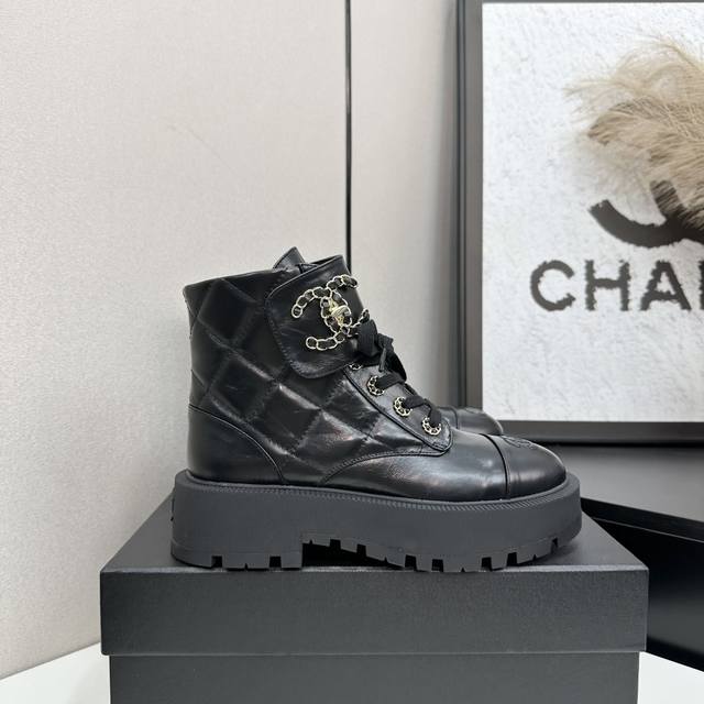 Factory direct price women's shoes sports original 2025 Chanel ankle boots, a m