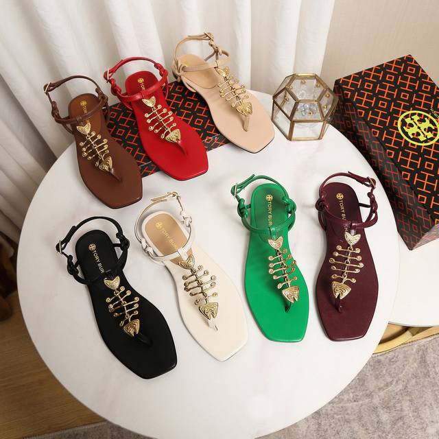 Factory direct price women's sports shoes original single style, Tory Burch fla