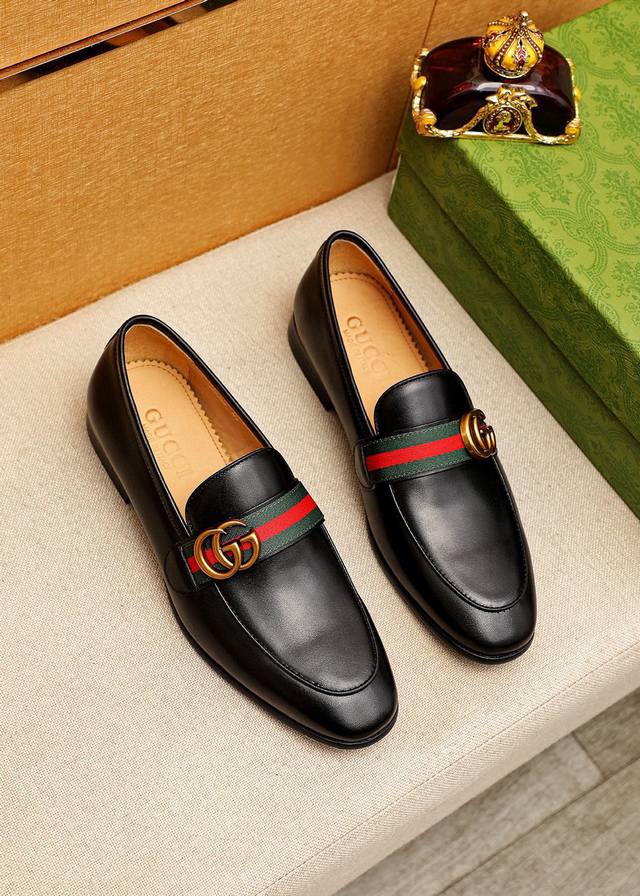 Product Brand: Gucci Casual Leather Shoes True to Size: 38-44, 45 (Custom Sizes