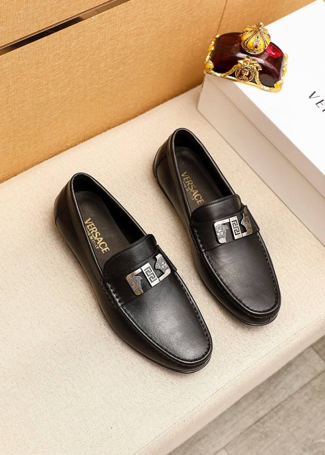 Product Trademark: Versace Loafers True Sizes: 39-44, 38.45 (Custom Made) Produ