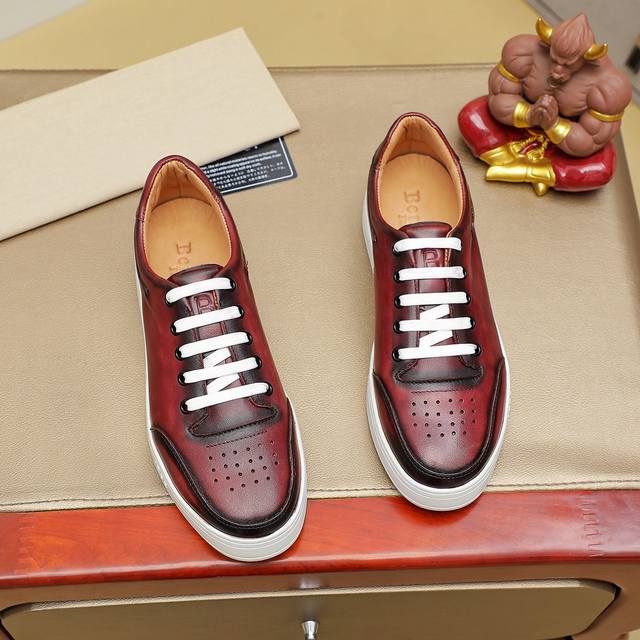 Factory direct price Berluti, top-tier luxury brand shoes, top quality. Latest